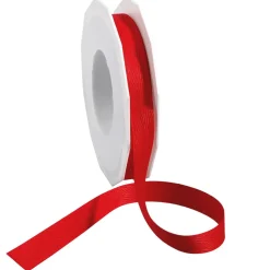Cintas De Regalo|Go Green - Envoltorio Para Regalo Ecológico>DecoWoerner Cinta De Tela Respetuosa Con El Medio Ambiente Hecha De Material Reciclado 15 Mm 25 M rojo