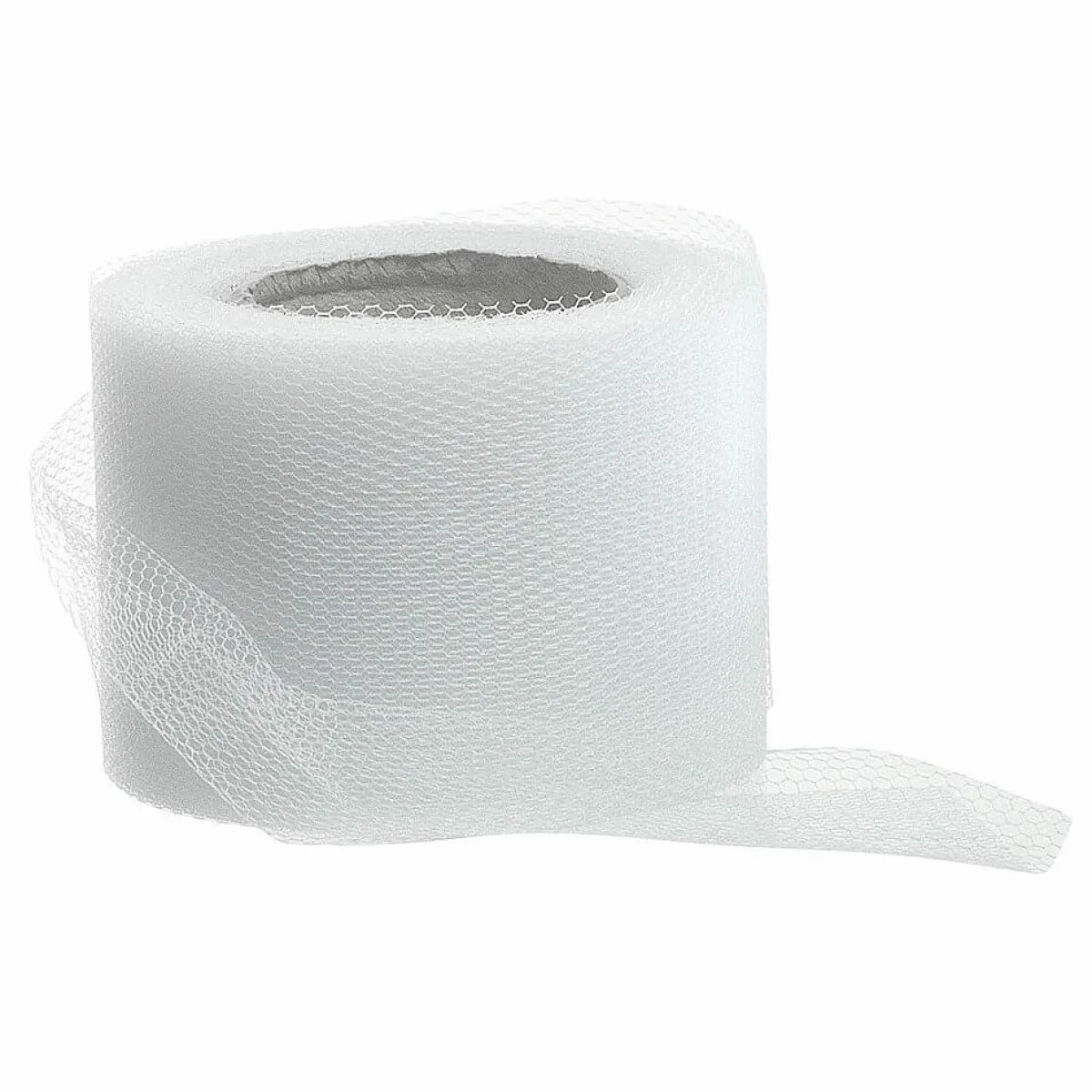 Cintas De Regalo>DecoWoerner Cinta De Tul, Anchura 50 Mm, Color blanco