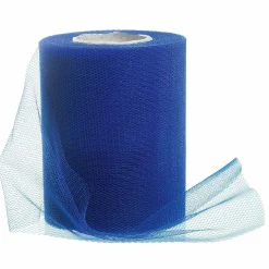 Cintas De Regalo>DecoWoerner Cinta De Tul, Anchura 100 Mm, Color azul