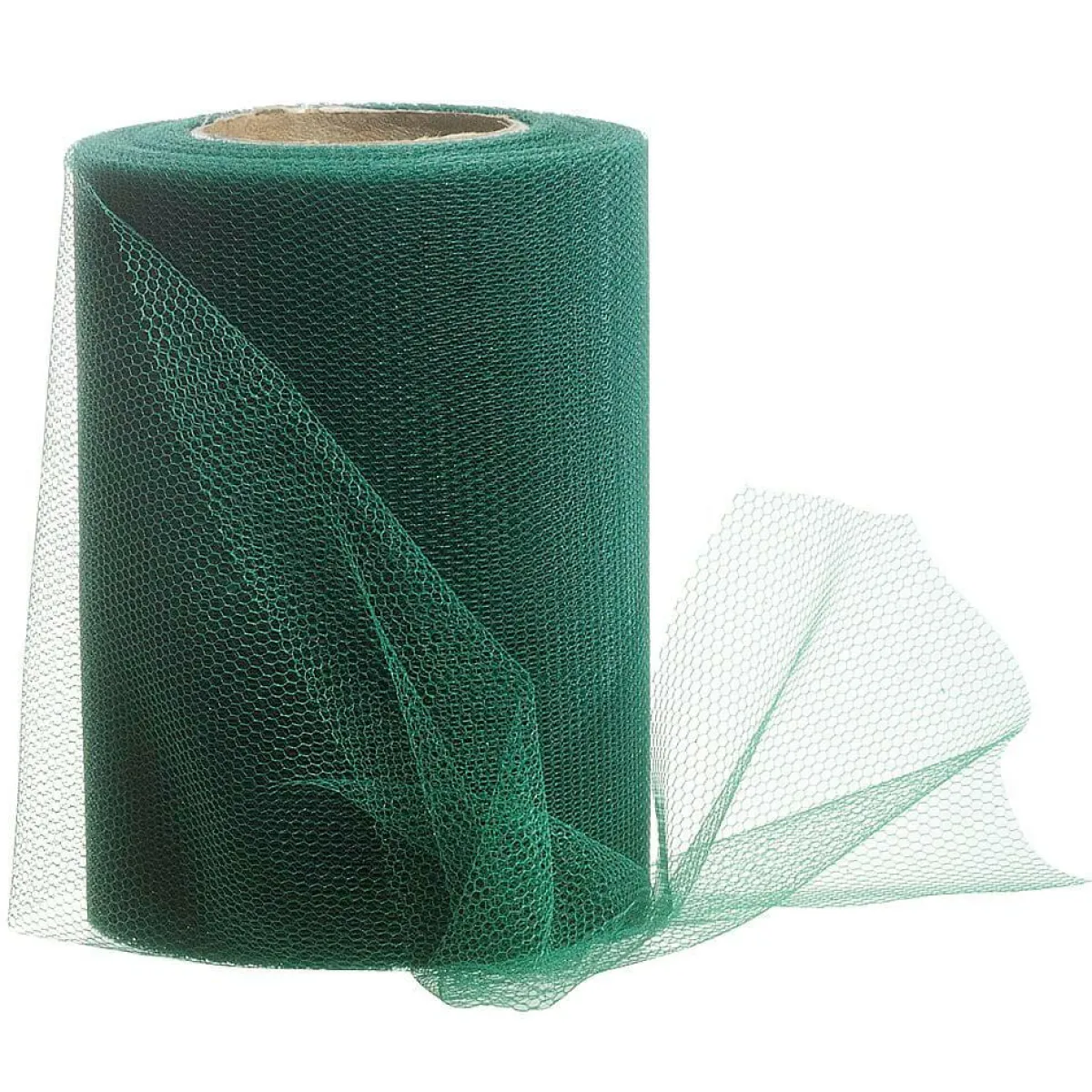 Cintas De Regalo>DecoWoerner Cinta De Tul, Anchura 100 Mm, Color Oscuro verde