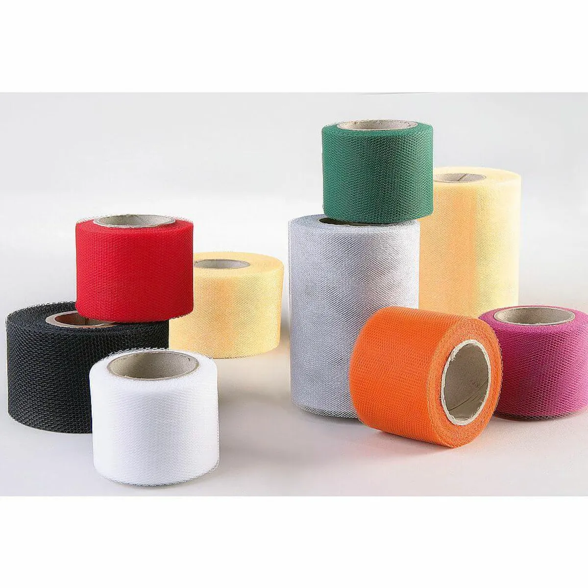 Cintas De Regalo>DecoWoerner Cinta De Tul, Anchura 100 Mm, Color Oscuro verde