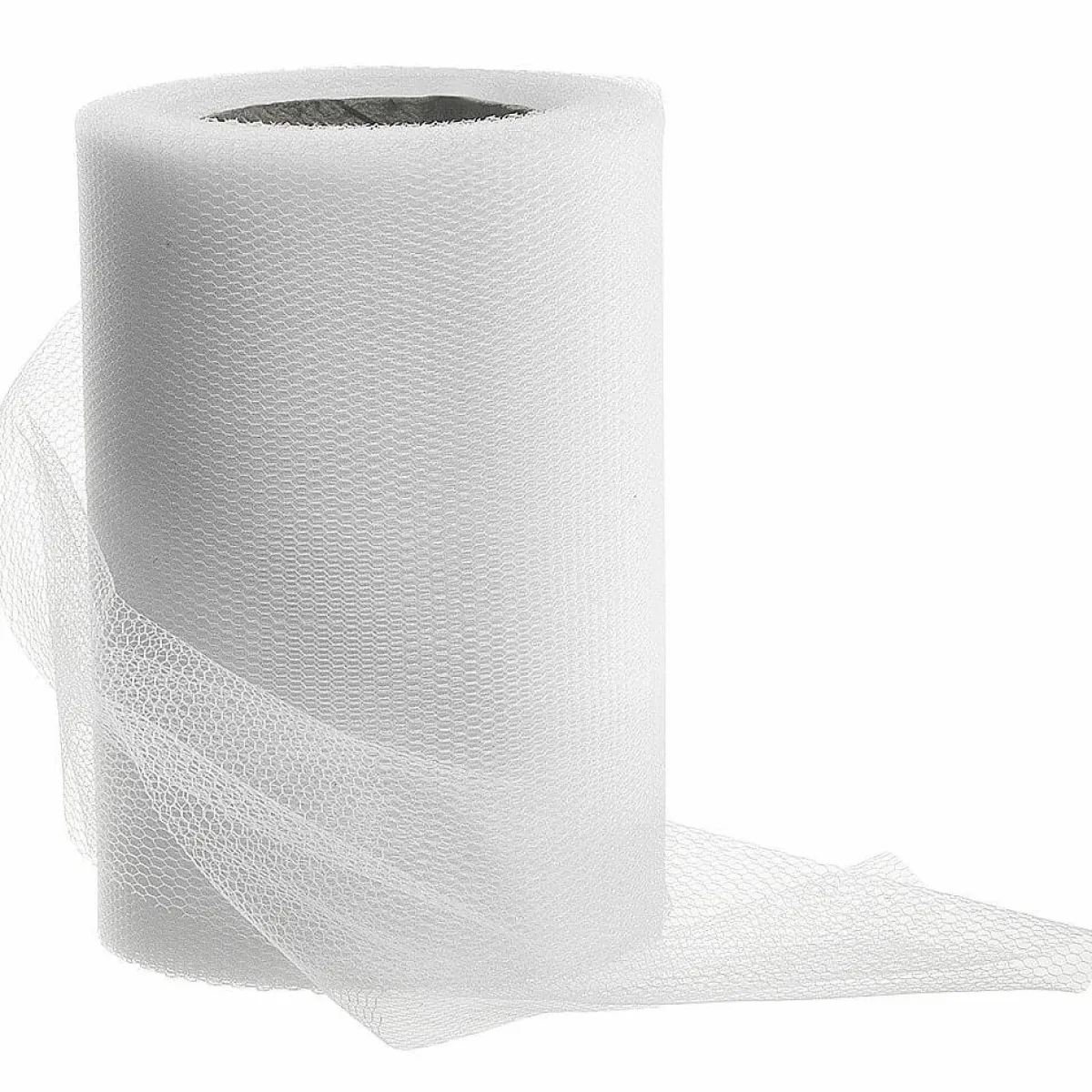 Cintas De Regalo>DecoWoerner Cinta De Tul, Anchura 100 Mm, Color blanco