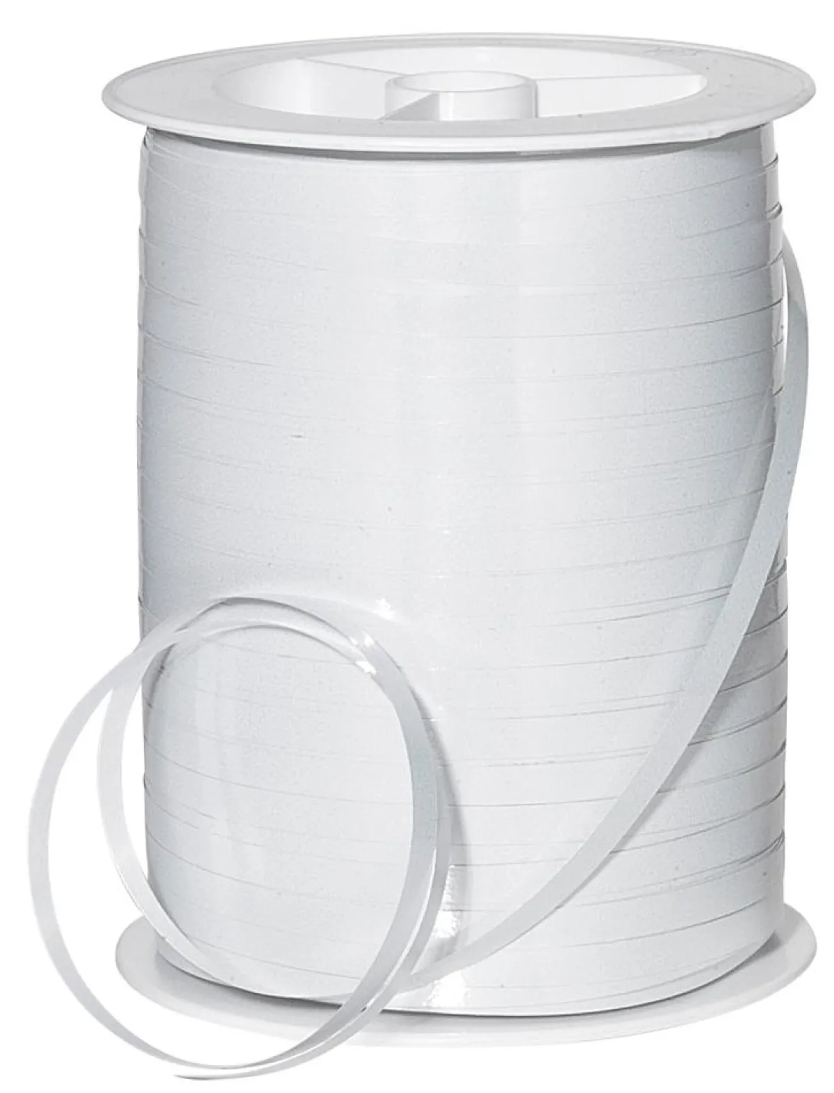 Cintas De Regalo>DecoWoerner Cinta Metalizada Brillante, Anchura 5 Mm, Color blanco