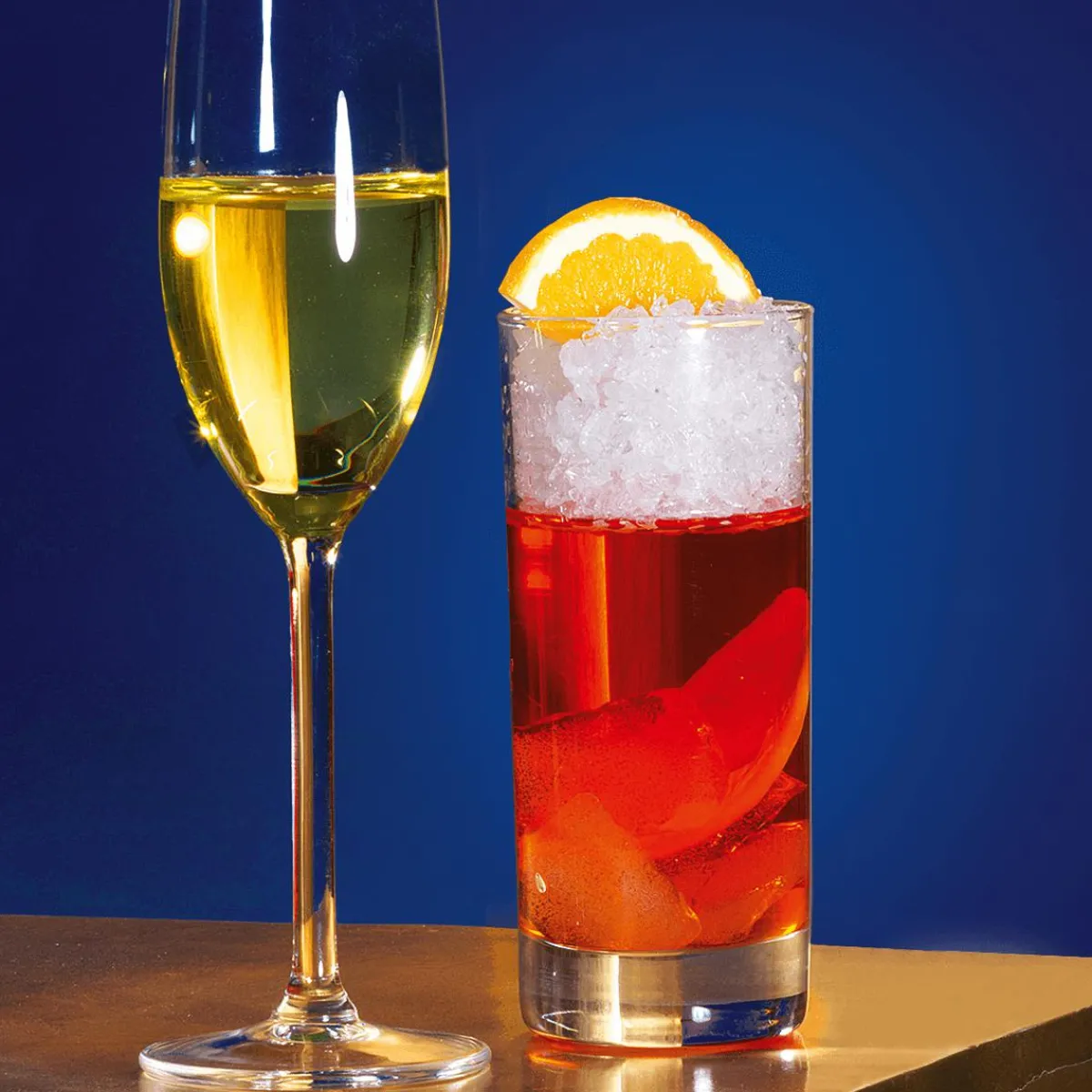 Decoración Temática|Bebidas>DecoWoerner Cocktail Oranges Aliment Factice 18 Cm naranja