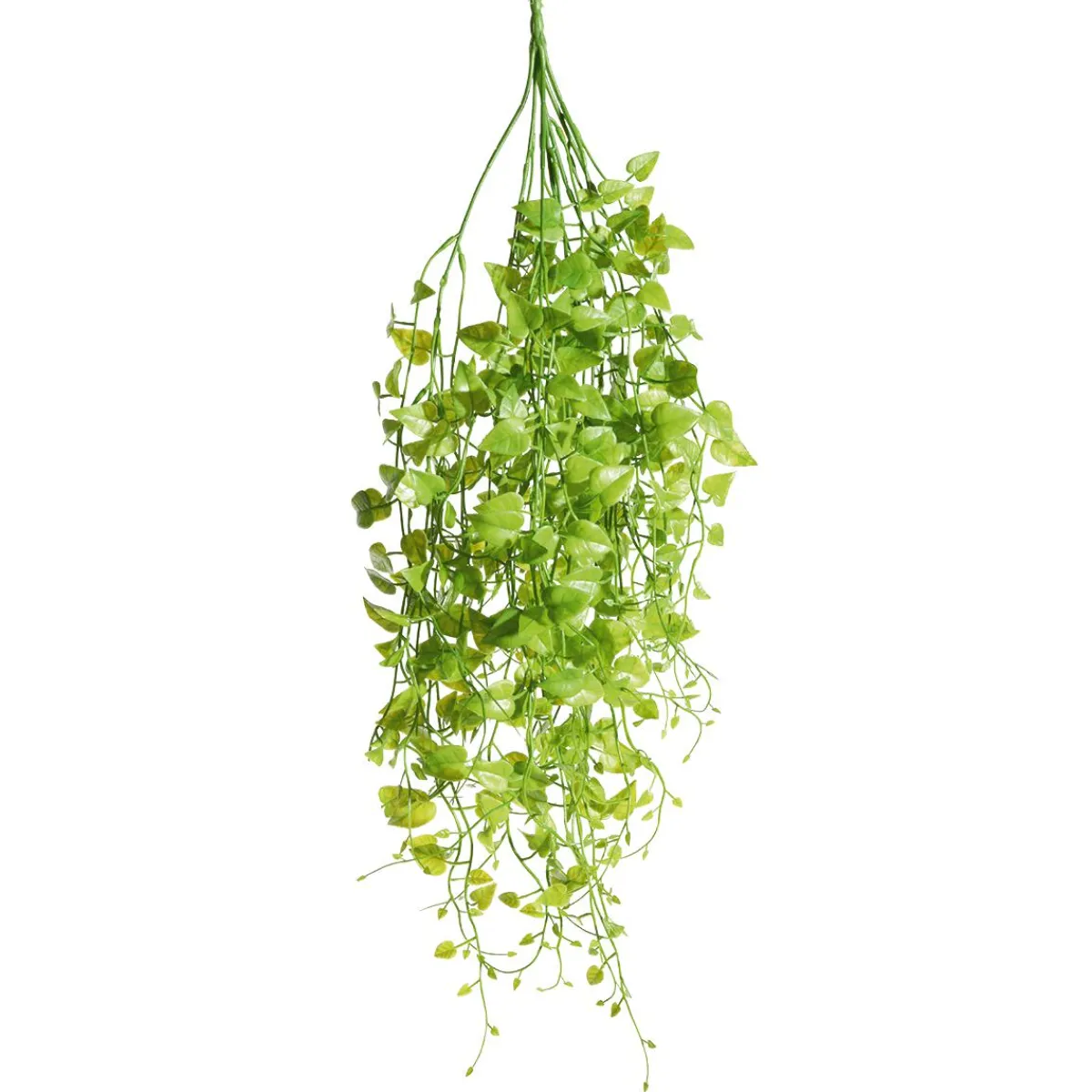 Plantas Verdes|Plantas Colgantes>DecoWoerner Colgante De Hojas De Corazón Artificiales, 68 Cm verde