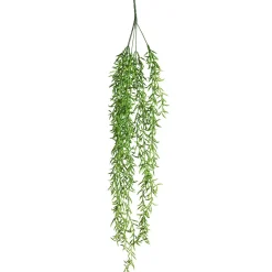 Plantas Verdes|Plantas Colgantes>DecoWoerner Colgante De Plantas Artificiales Senecio Himalaya , 79 Cm verde