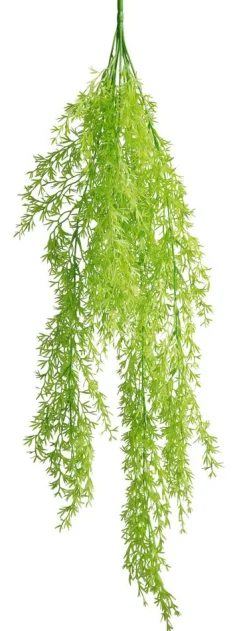 Plantas Verdes|Plantas Colgantes>DecoWoerner Colgante De Plantas Artificiales Espárragos De Sprenger , 84 Cm verde