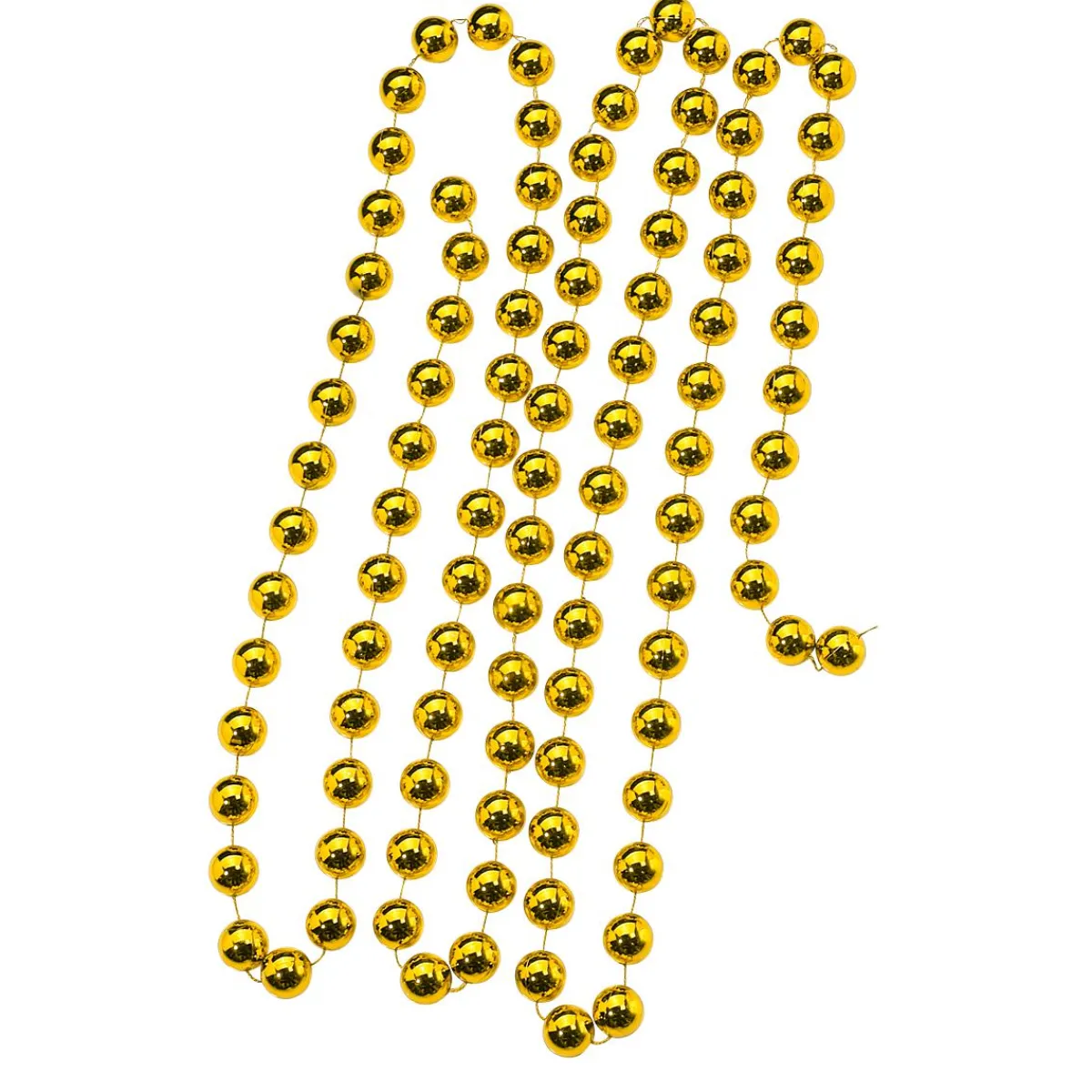 Decoración Dispersa|Figuras De Navidad>DecoWoerner Collar De Perlas XXL Deco 270 Cm oro