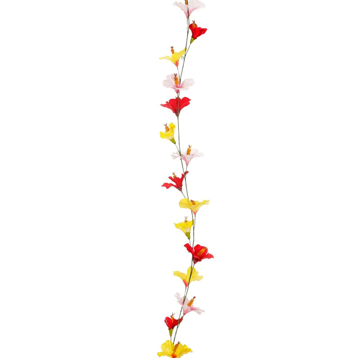 Decoración De Verano|Guirnaldas Y Vides>DecoWoerner Colorida Guirnalda De Hibisco Artificial 180 Cm multicolor