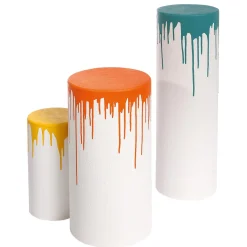 Expositores Para Tiendas|Decoración Temática>DecoWoerner Columna Decorativa Ado 60 Cm naranja