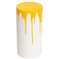 Expositores Para Tiendas|Decoración Temática>DecoWoerner Columna Decorativa Color 40 Cm amarillo
