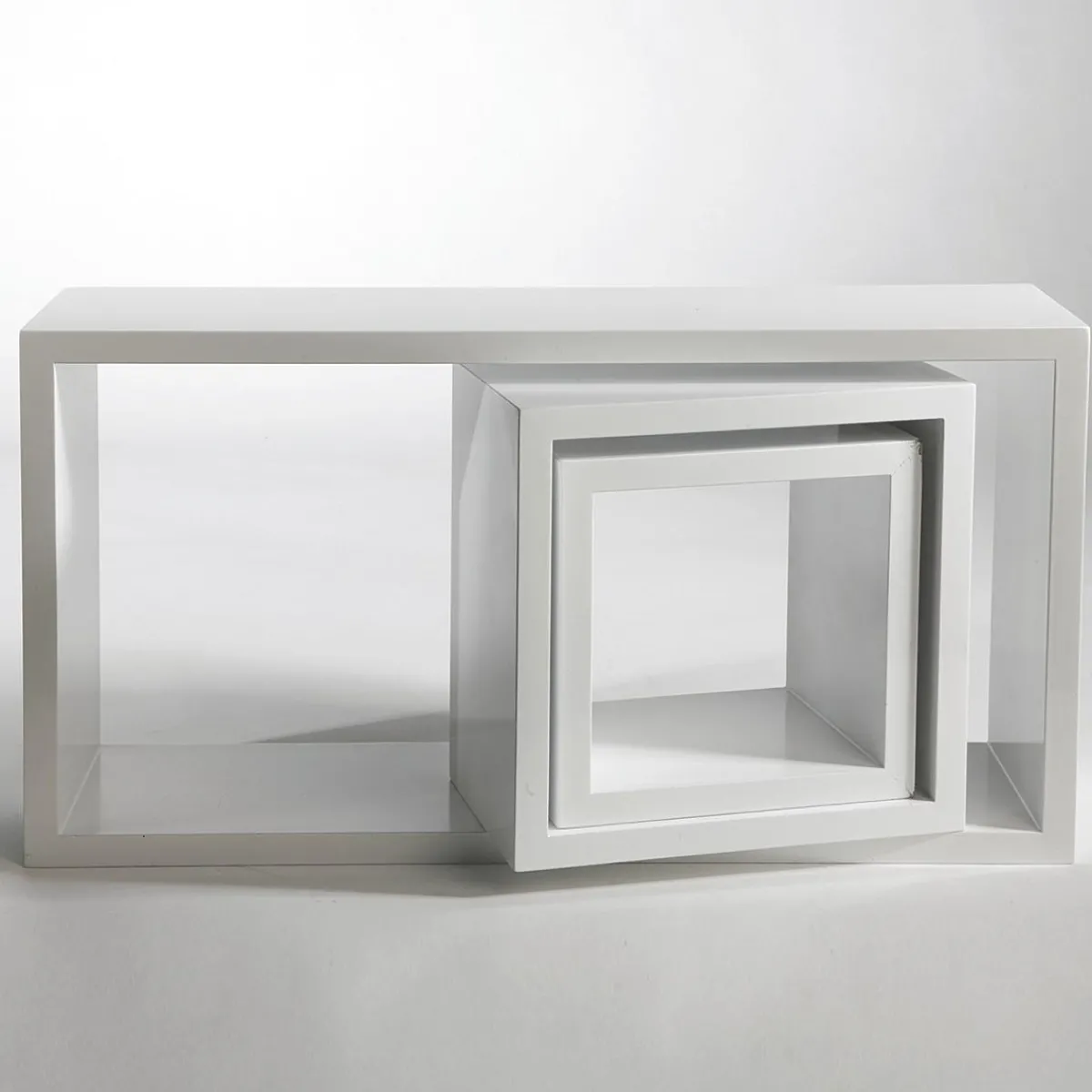 Expositores Para Tiendas>DecoWoerner Conjunto De Estantes 5 Piezas blanco