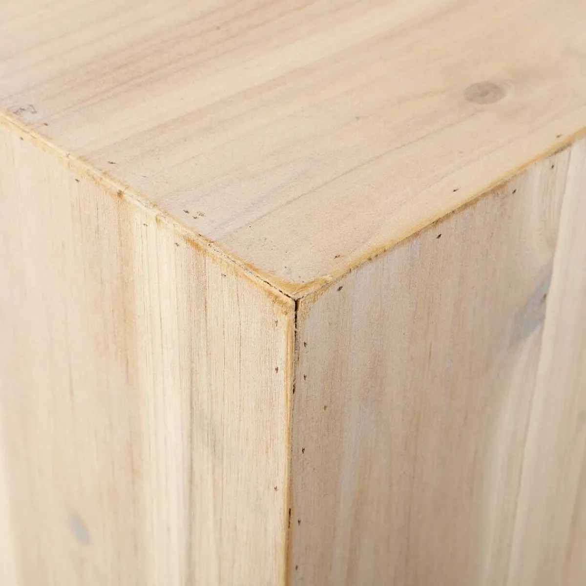 Expositores Para Tiendas|Decoración Natural>DecoWoerner Conjunto De Minicolumnas De Madera Naturaleza Beige