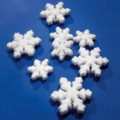 Decoración Dispersa|Decoración De Invierno>DecoWoerner Copos De Nieve Decorativos, 30 Piezas blanco