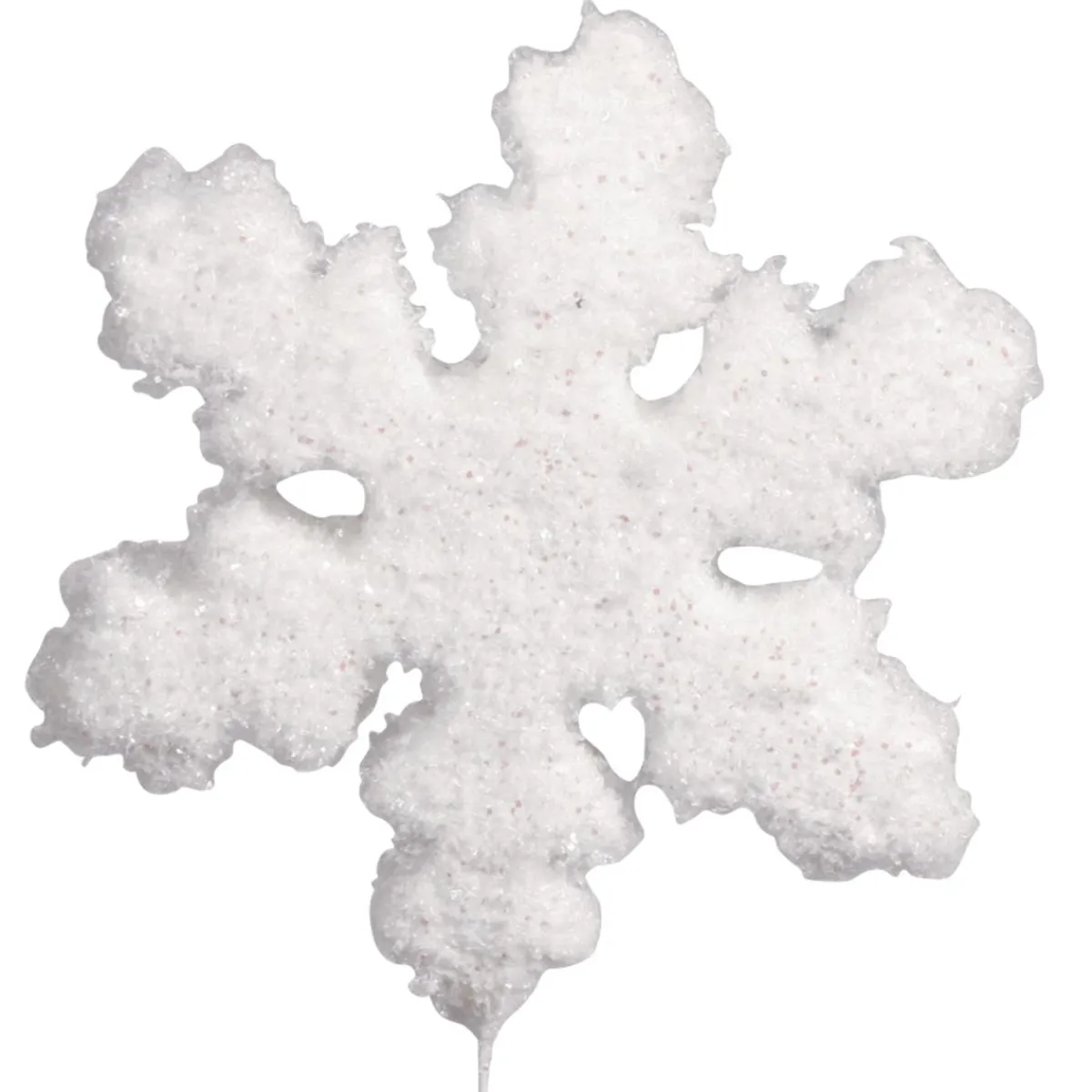 Decoración Dispersa|Decoración De Invierno>DecoWoerner Copos De Nieve Decorativos, 30 Piezas blanco
