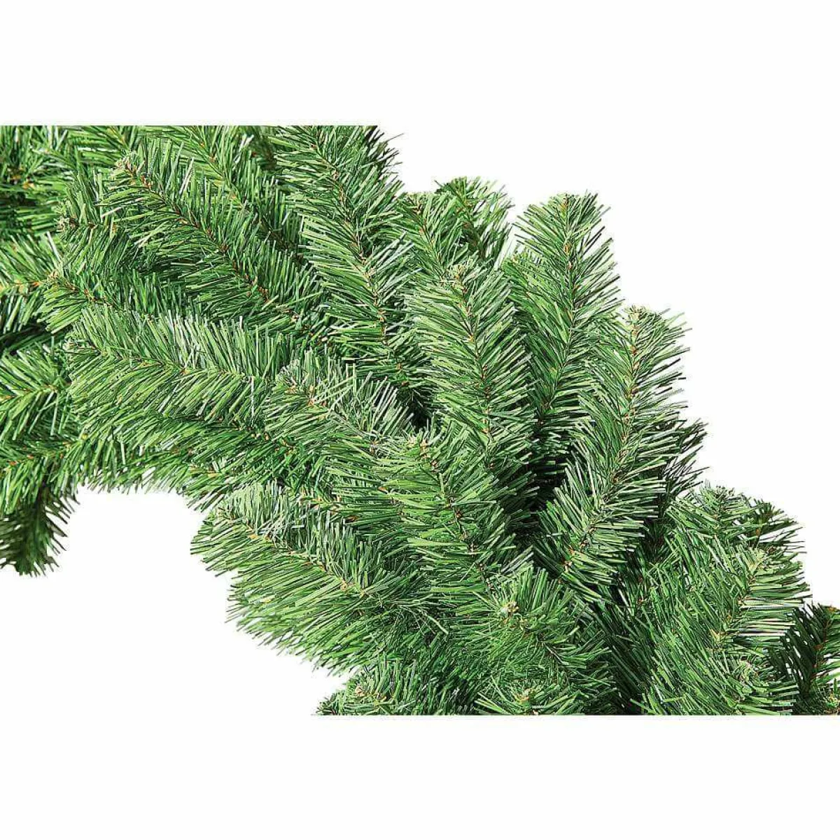 Coronas De Navidad>DecoWoerner Corona De Abeto Basic, Ø 80 Cm, Carácter Tridimensional verde