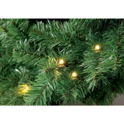 Coronas De Navidad>DecoWoerner Corona De Abeto Basic, LED, Ø 60 Cm, Carácter Bidimensional verde