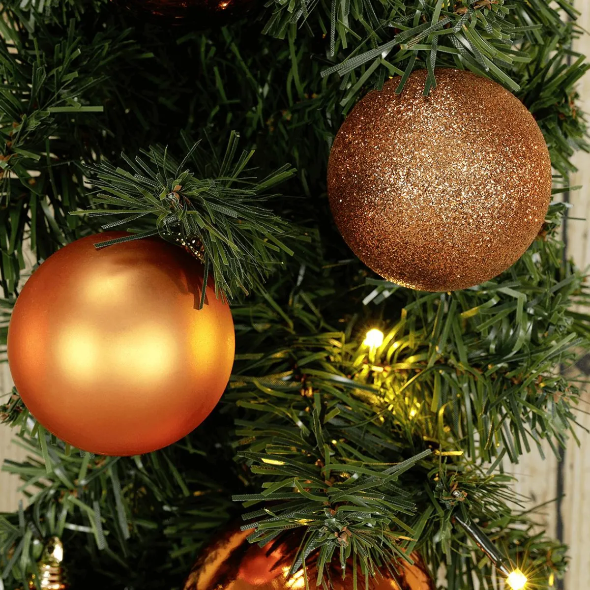 Coronas De Navidad>DecoWoerner Corona De Abeto Basic, LED, Ø 60 Cm, Carácter Bidimensional verde