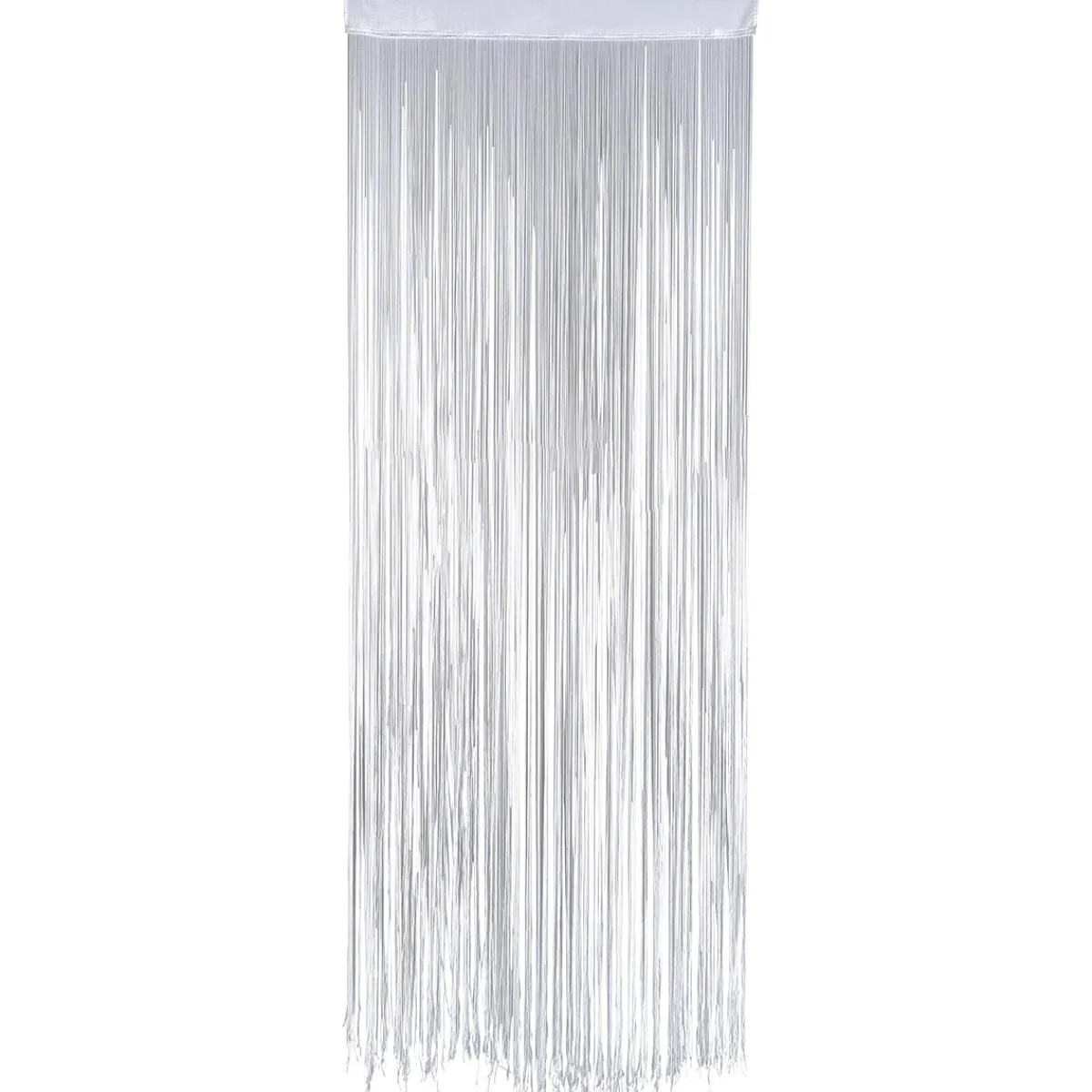 Decoración Temática>DecoWoerner Cortina De Cuerdas Blanca, 200 X 90 Cm blanco
