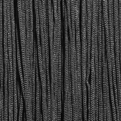 Decoración Temática>DecoWoerner Cortina De Cuerdas Negra, 200 X 90 Cm negro