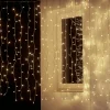 Luces De Navidad>DecoWoerner Cortina De Luces LED Para Uso Profesional Sistema IP20, 600 LED, 300 X 200 Cm, Sin Cable