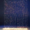 Luces De Navidad>DecoWoerner Cortina De Luces LED Para Uso Profesional Sistema IP20, 1400 LED, 700 X 200 Cm, Sin Cable