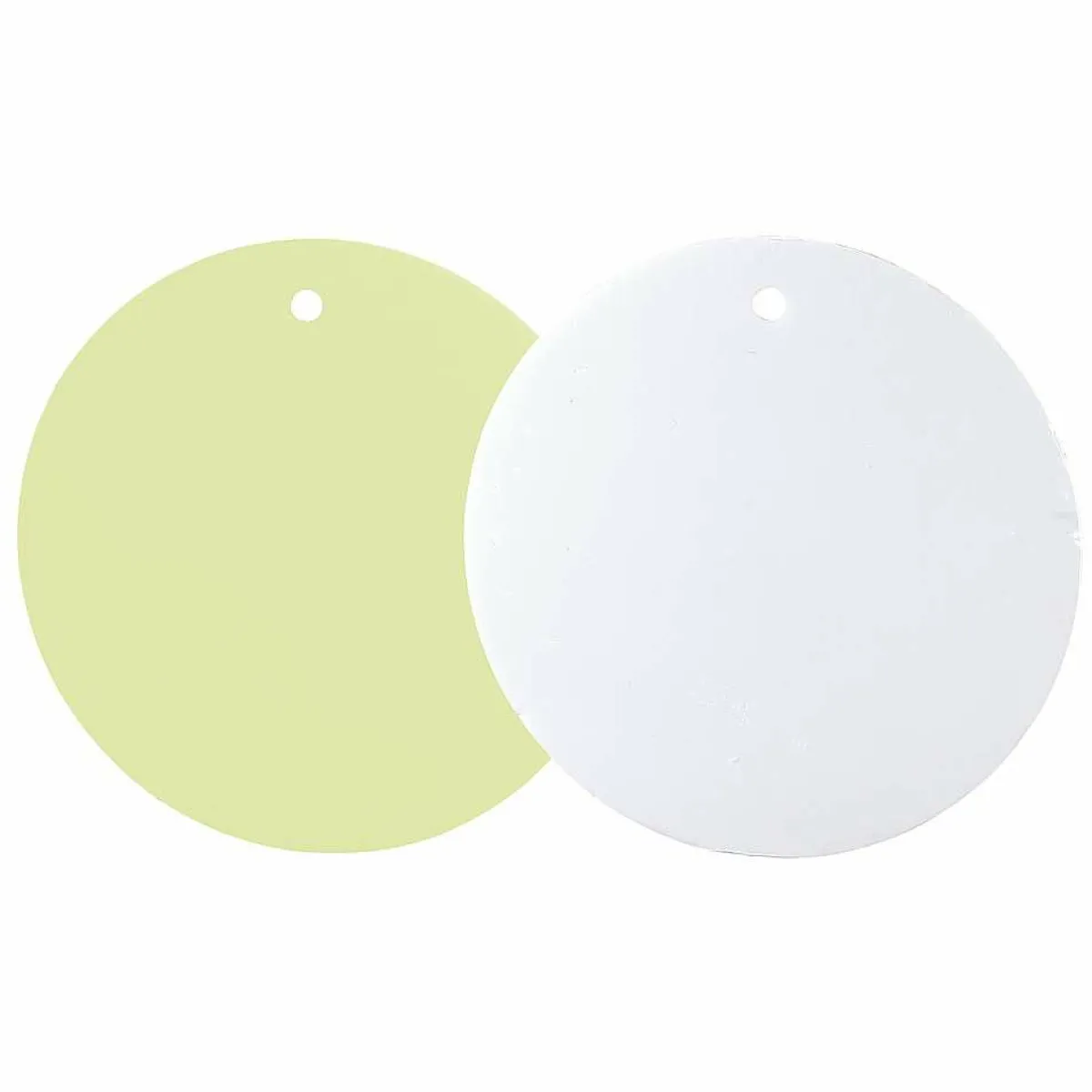 Decoración De Primavera>DecoWoerner Círculo De Panel Decorativo De 50 Cm Ø Pastel/blanco verde