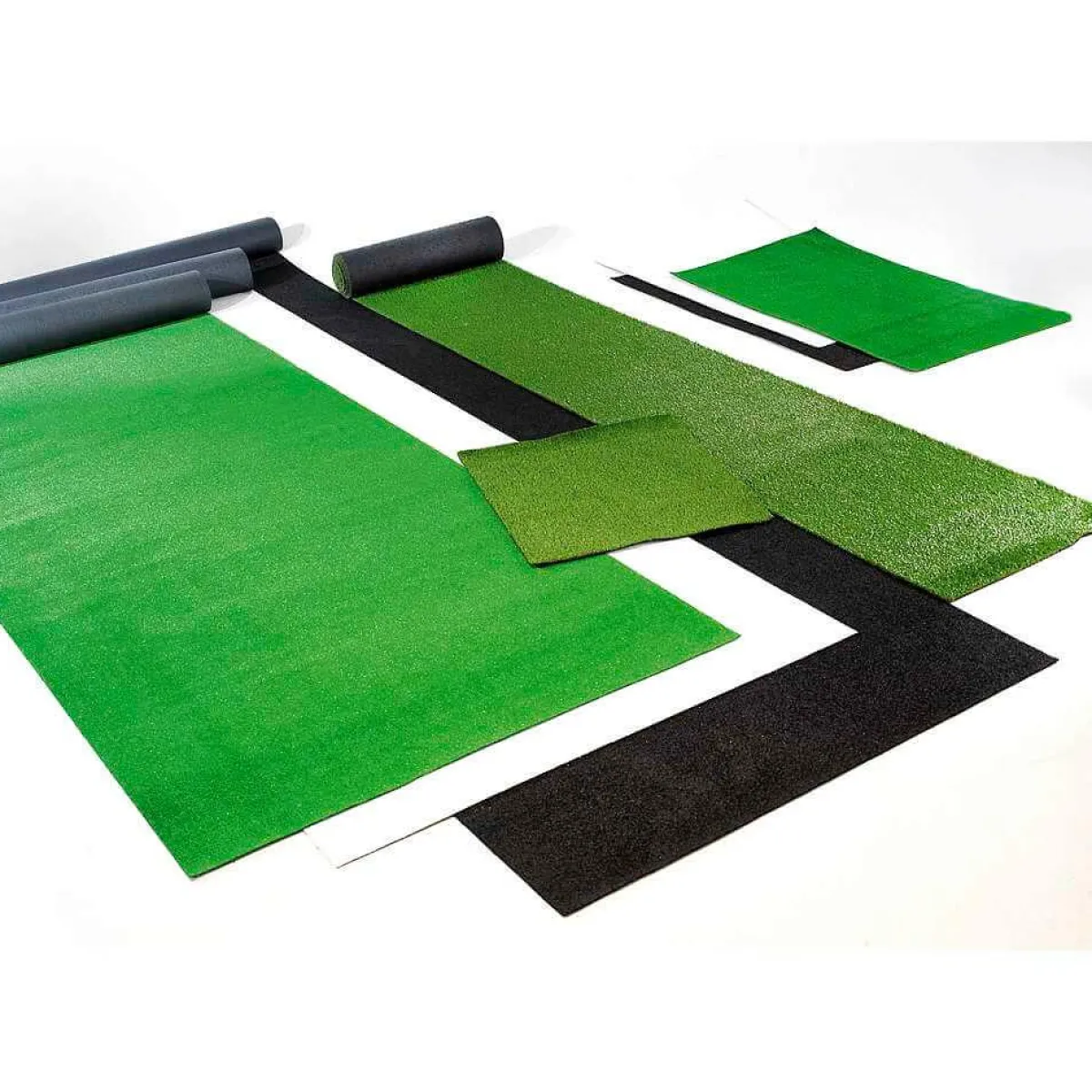 Decoración Temática|Decoración De Primavera>DecoWoerner Césped Artificial Estándar Poco Inflamable , 200 X 100 Cm negro