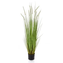 Plantas Verdes|Hierba Decorativa>DecoWoerner Césped Artificial Para Lámparas Deco Retardante De Llama 120 Cm verde