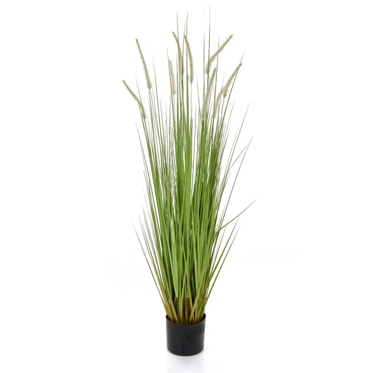 Plantas Verdes|Hierba Decorativa>DecoWoerner Césped Artificial Para Lámparas Deco Retardante De Llama 120 Cm verde