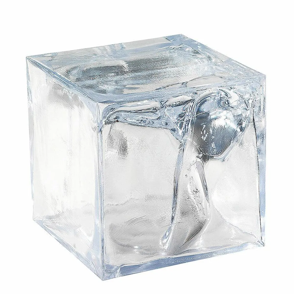 Decoración Temática|Decoración De Invierno>DecoWoerner Cubito De Hielo Decorativo, 23 X 23 Cm transparente