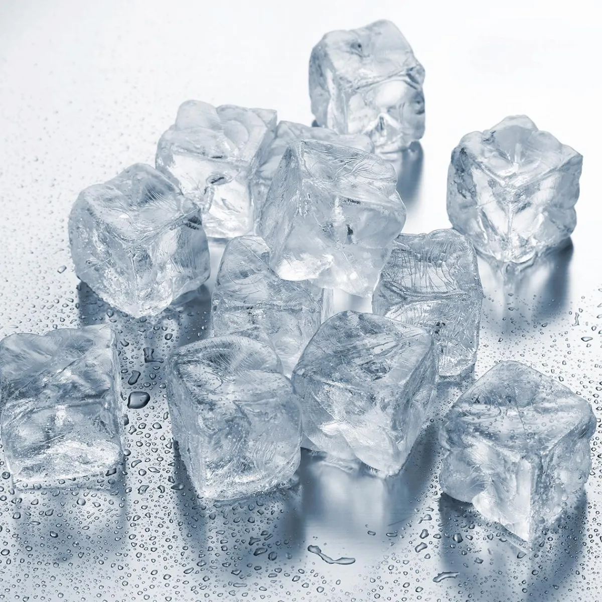 Decoración Dispersa|Decoración Temática>DecoWoerner Cubitos De Hielo Aptos Para Alimentos, 12 Piezas transparente