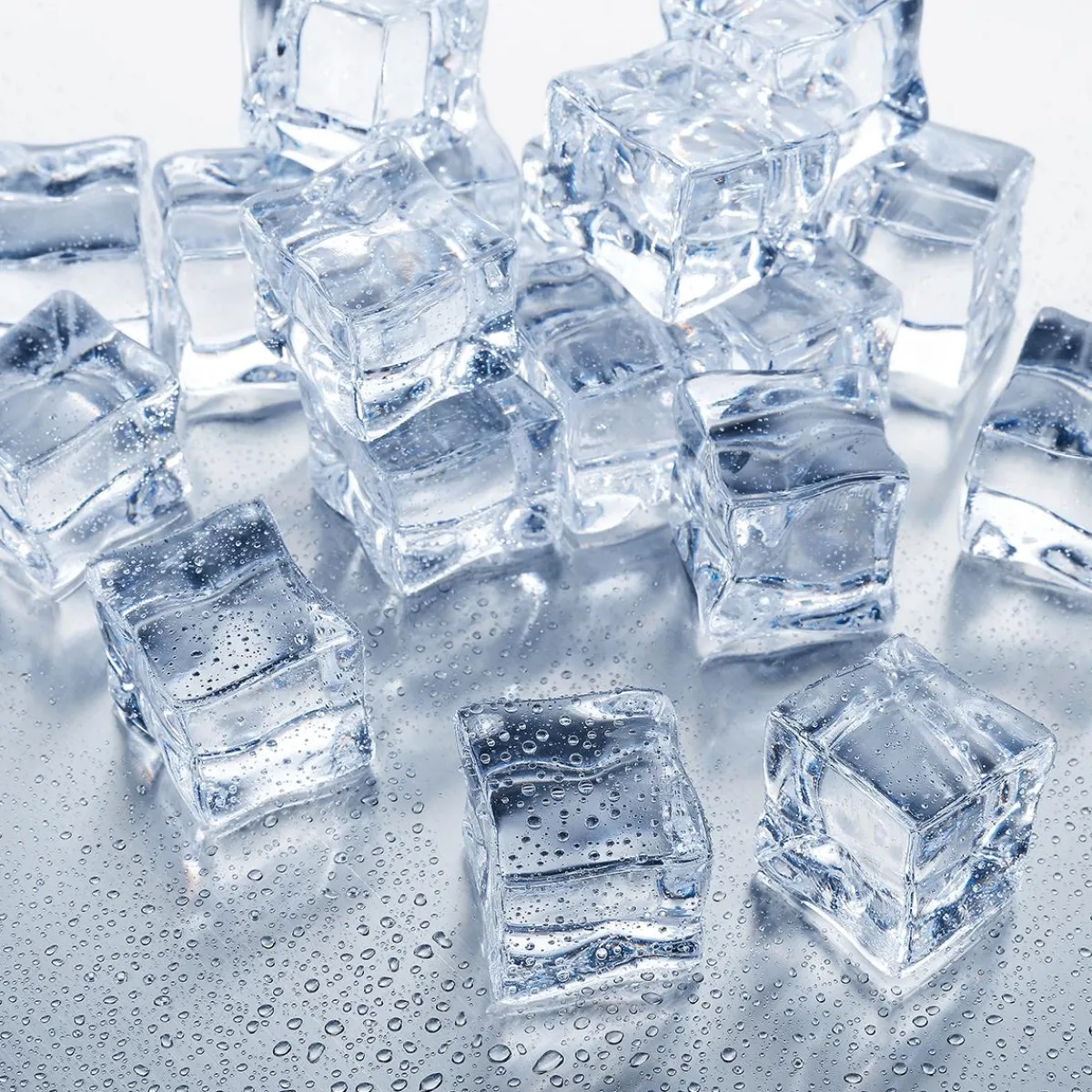 Decoración Dispersa|Decoración De Invierno>DecoWoerner Cubitos De Hielo Decorativos De Acrílico 30 Mm, 1 Kg transparente