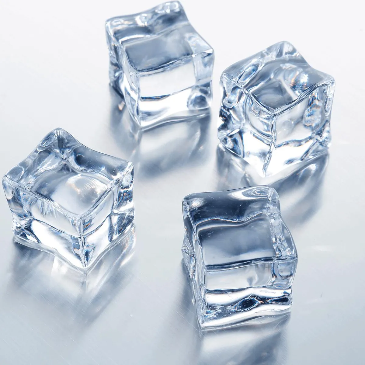 Decoración Dispersa|Decoración De Invierno>DecoWoerner Cubitos De Hielo Decorativos De Acrílico 30 Mm, 1 Kg transparente
