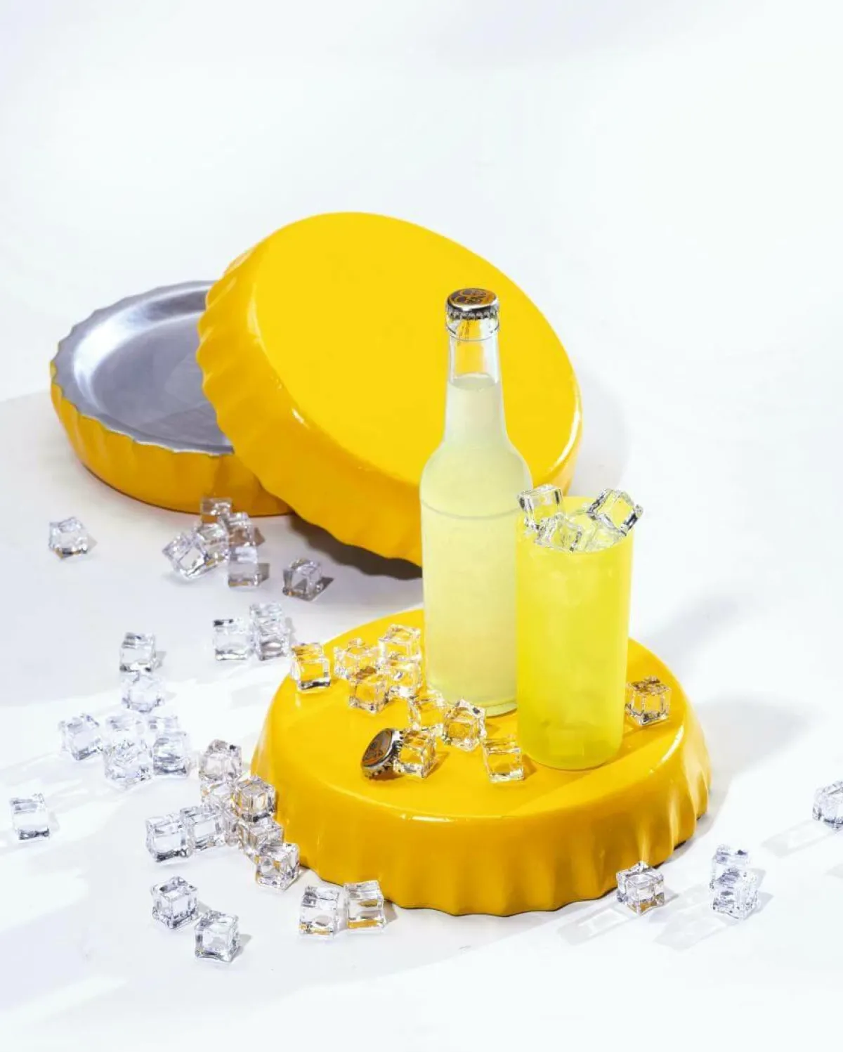 Decoración Dispersa|Decoración De Invierno>DecoWoerner Cubitos De Hielo Decorativos De Acrílico 30 Mm, 1 Kg transparente
