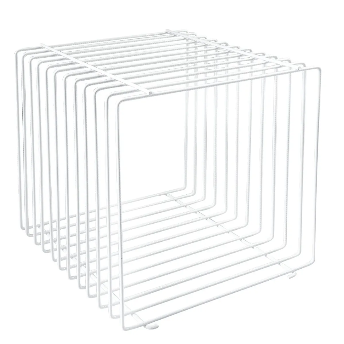 Expositores Para Tiendas>DecoWoerner Cubo De Celosía 40 X 40 Cm blanco