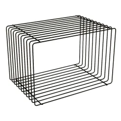 Expositores Para Tiendas>DecoWoerner Cubo De Celosía 60 X 40 Cm negro