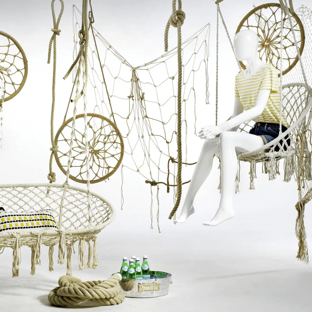 Decoración De Verano>DecoWoerner Cuerda De Cáñamo, Ø 2,0 Cm, 3 M Beige