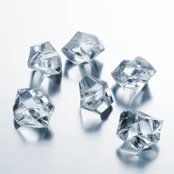 Decoración Dispersa|Decoración De Invierno>DecoWoerner Deco Crushed Ice, Acrílico, 500 G transparente