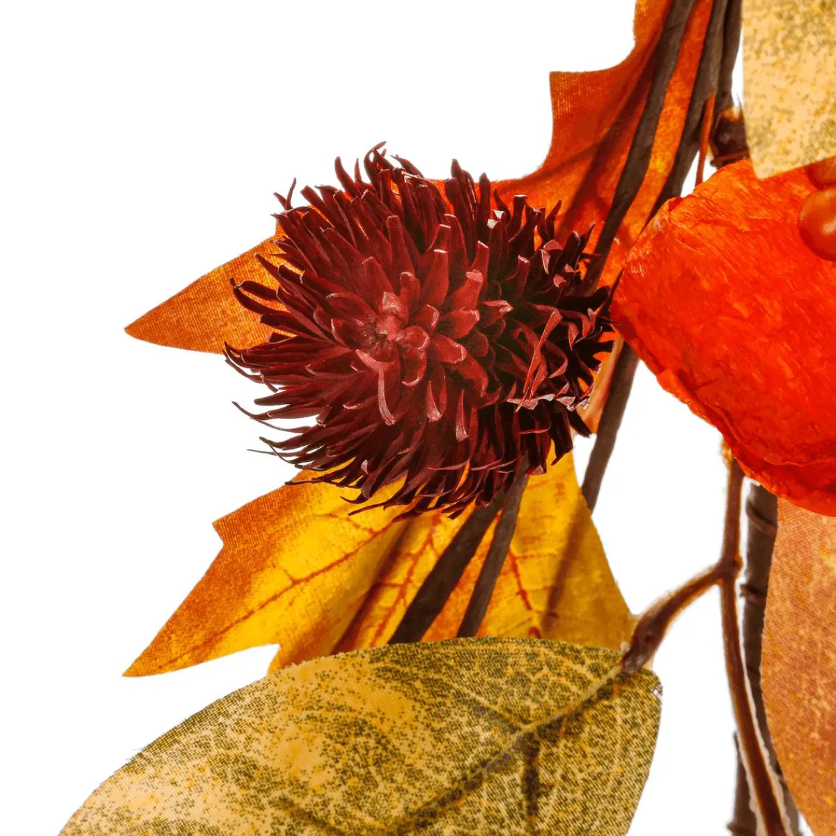 Decoración De Otoño|Guirnaldas Y Vides>DecoWoerner Deco Physalis Vine 15 X 145 Cm naranja