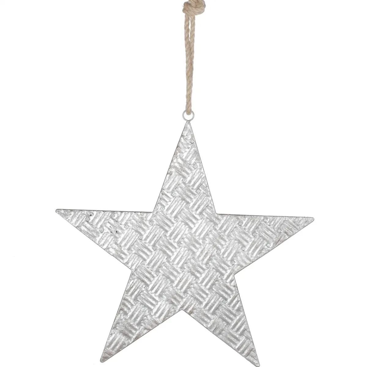 Decoración De Invierno|Estrella De Navidad>DecoWoerner Decoración Estrella 44 Cm plata