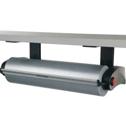 Portarrollos De Papel De Regalo>DecoWoerner Dispensador Bajo Mesa VARIO Anchura De Rollo 50 Cm negro