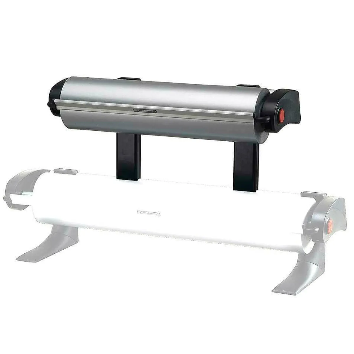 Portarrollos De Papel De Regalo>DecoWoerner Dispensador De Cinta Con Módulo Adicional VARIO Anchura De Rollo 50 Cm negro