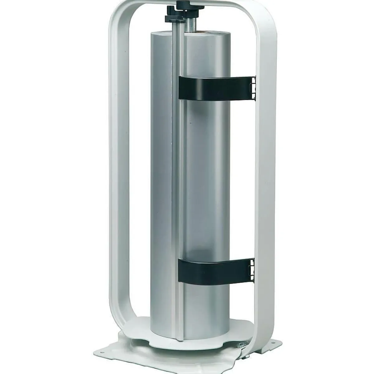 Portarrollos De Papel De Regalo>DecoWoerner Dispensador Vertical "Estándar" Anchura De Rollo 50 Cm, Claro Gris