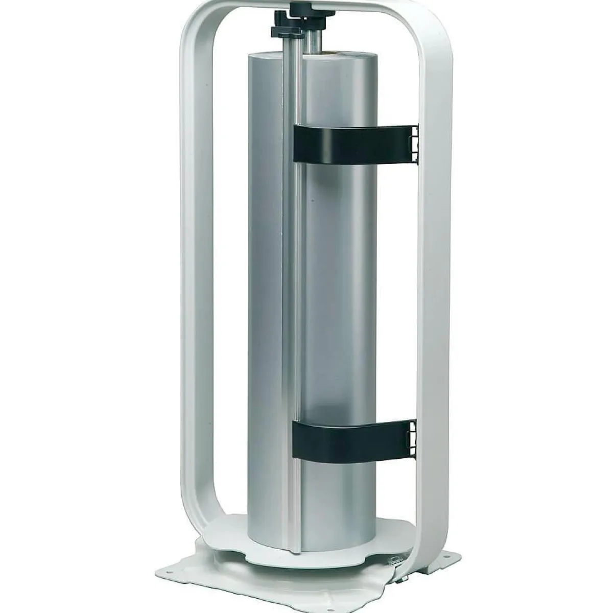 Portarrollos De Papel De Regalo>DecoWoerner Dispensador Vertical "Estándar" Anchura De Rollo 75 Cm, Claro Gris