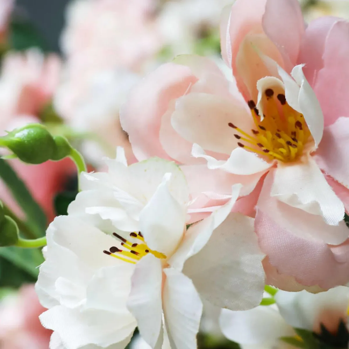 Decoración De Primavera|Árboles Artificiales>DecoWoerner El árbol De s Artificial Blanco/do, 210 Cm rosa