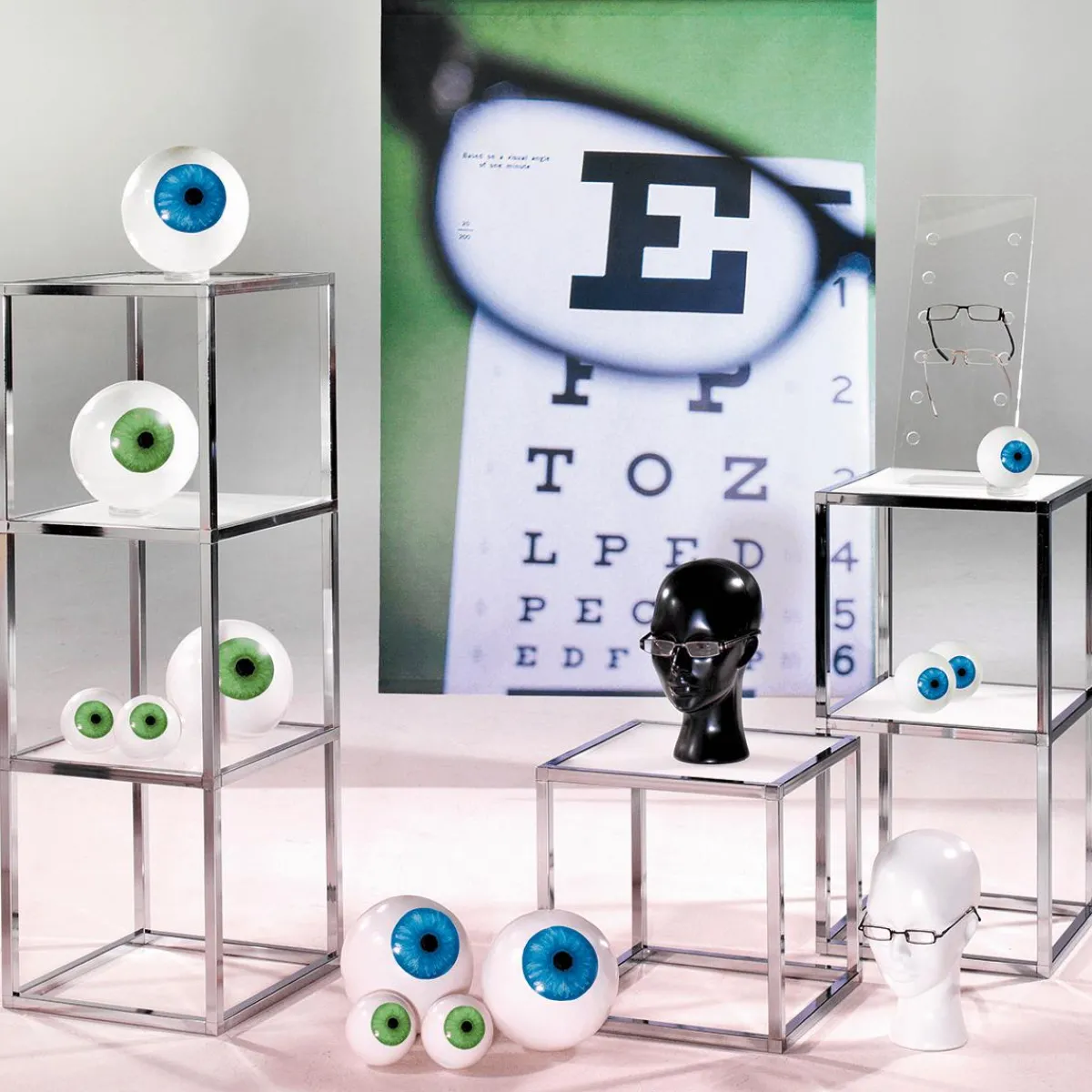 Expositores Para Tiendas>DecoWoerner Estantería Para Tiendas Altura 38 Cm plata