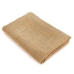 Telas|Decoración Temática>DecoWoerner Estopa, Anchura: 140 Cm marrón