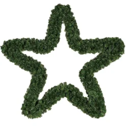 Decoración Navideña Xxl|Coronas De Navidad>DecoWoerner Estrella De Abeto Artificial, Ø 140 Cm verde
