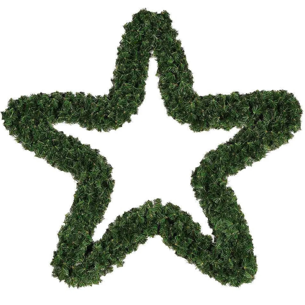 Decoración Navideña Xxl|Coronas De Navidad>DecoWoerner Estrella De Abeto Artificial, Ø 140 Cm verde